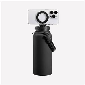 Insulated Stainless Steel Water Bottle – Compatible with Magsafe usable as Tripod, Leak-Proof